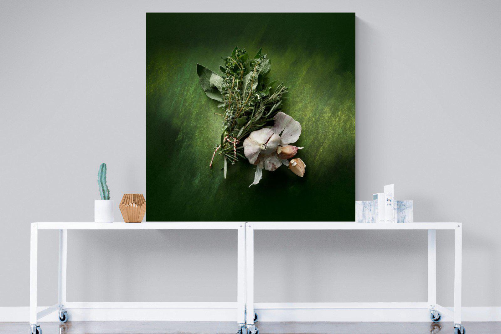Bouquet Garni-Wall_Art-120 x 120cm-Mounted Canvas-No Frame-Pixalot