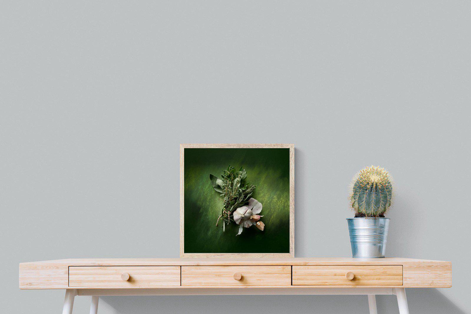 Bouquet Garni-Wall_Art-50 x 50cm-Mounted Canvas-Wood-Pixalot