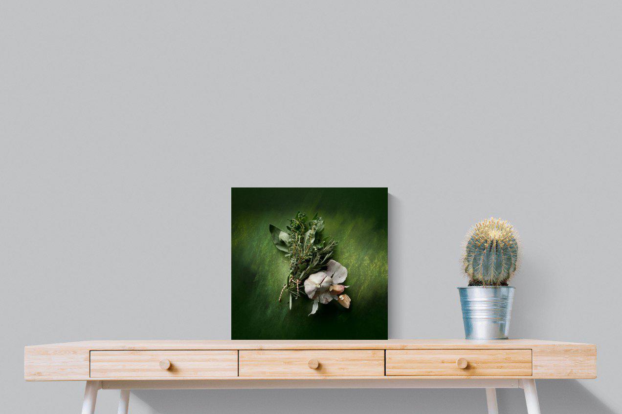 Bouquet Garni-Wall_Art-50 x 50cm-Mounted Canvas-No Frame-Pixalot