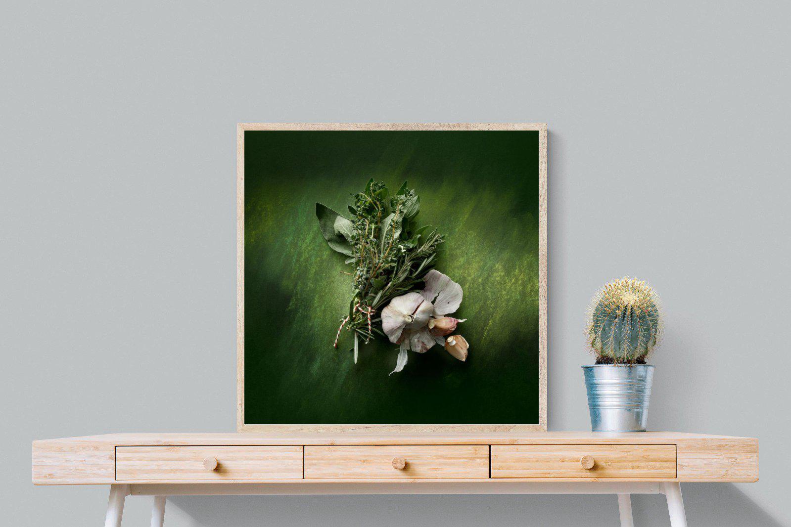 Bouquet Garni-Wall_Art-80 x 80cm-Mounted Canvas-Wood-Pixalot