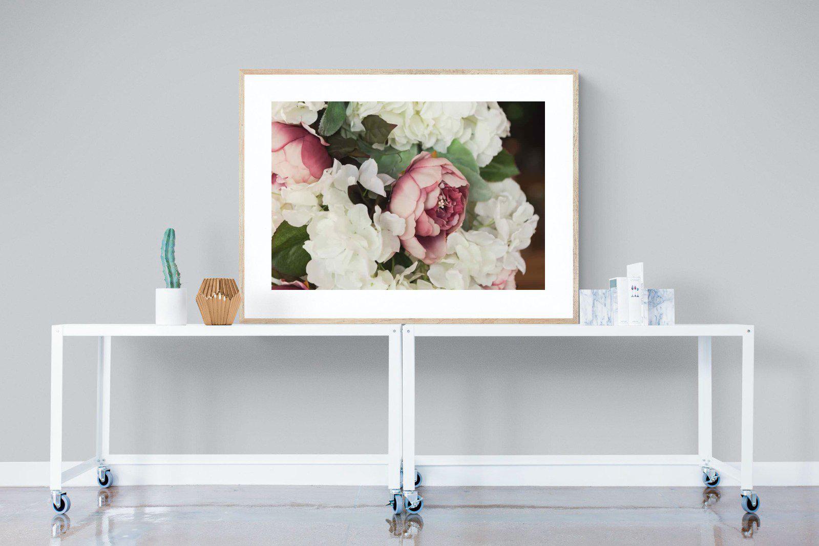 Bouquet-Wall_Art-120 x 90cm-Framed Print-Wood-Pixalot