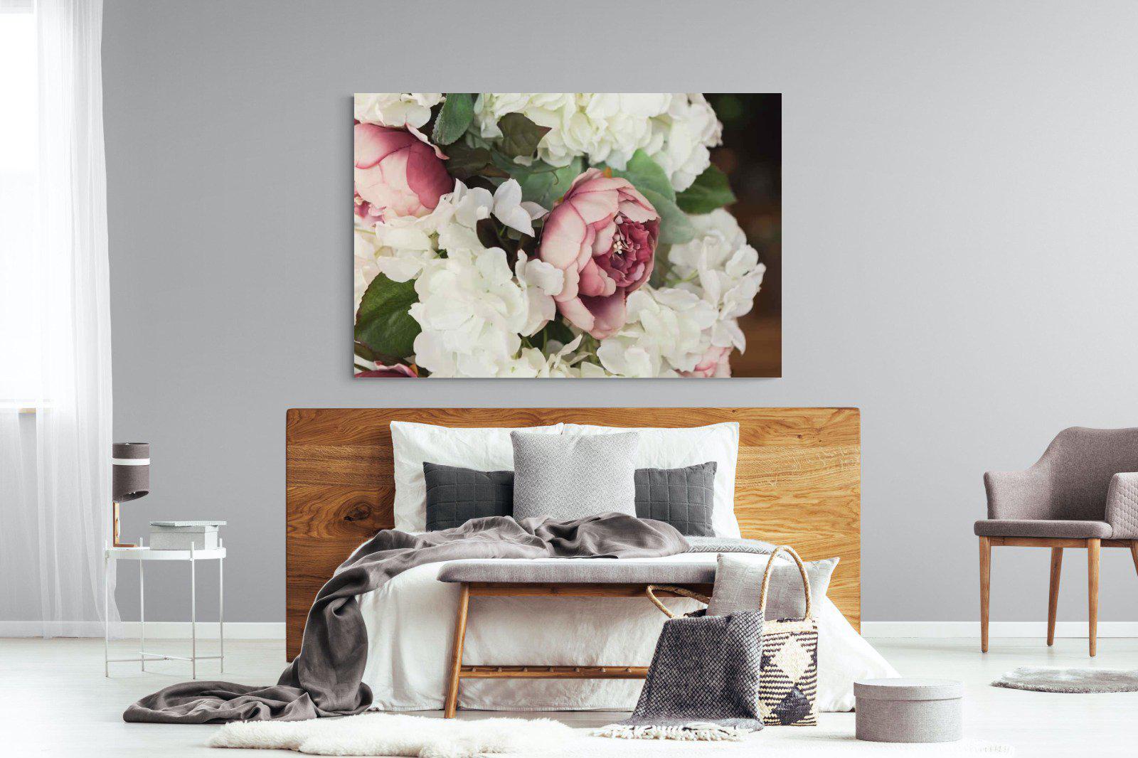 Bouquet-Wall_Art-150 x 100cm-Mounted Canvas-No Frame-Pixalot