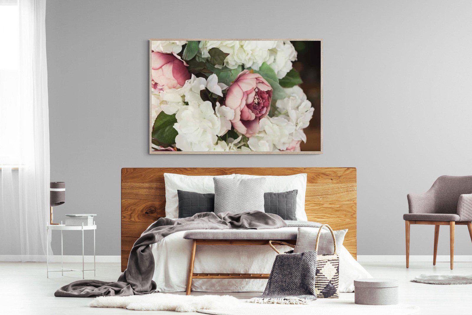 Bouquet-Wall_Art-150 x 100cm-Mounted Canvas-Wood-Pixalot