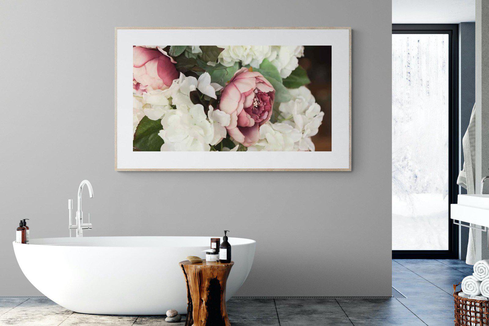 Bouquet-Wall_Art-180 x 110cm-Framed Print-Wood-Pixalot