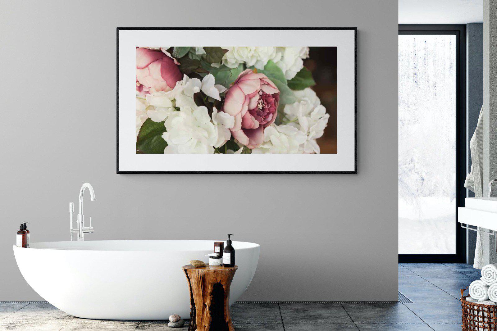 Bouquet-Wall_Art-180 x 110cm-Framed Print-Black-Pixalot