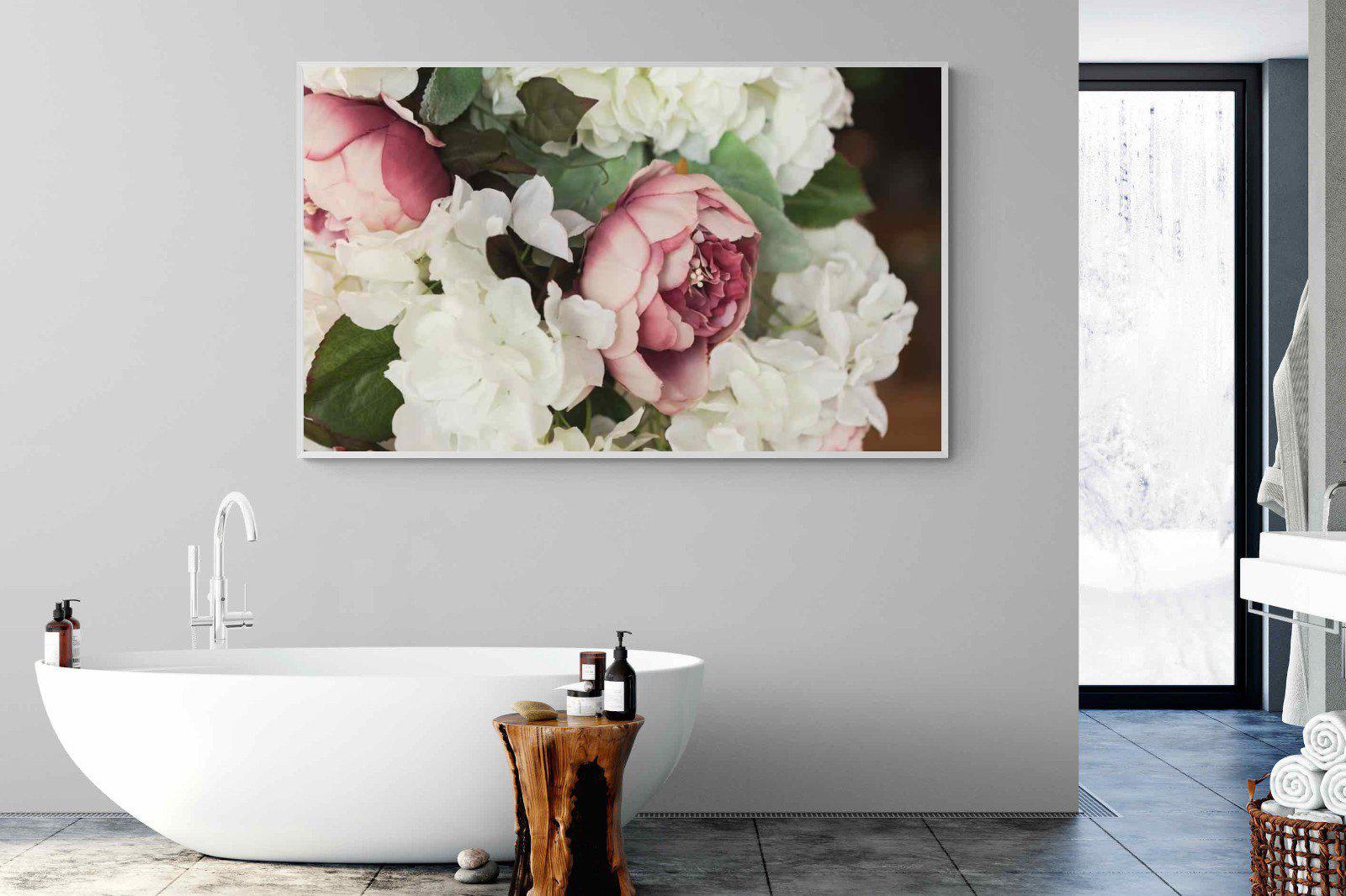 Bouquet-Wall_Art-180 x 110cm-Mounted Canvas-White-Pixalot