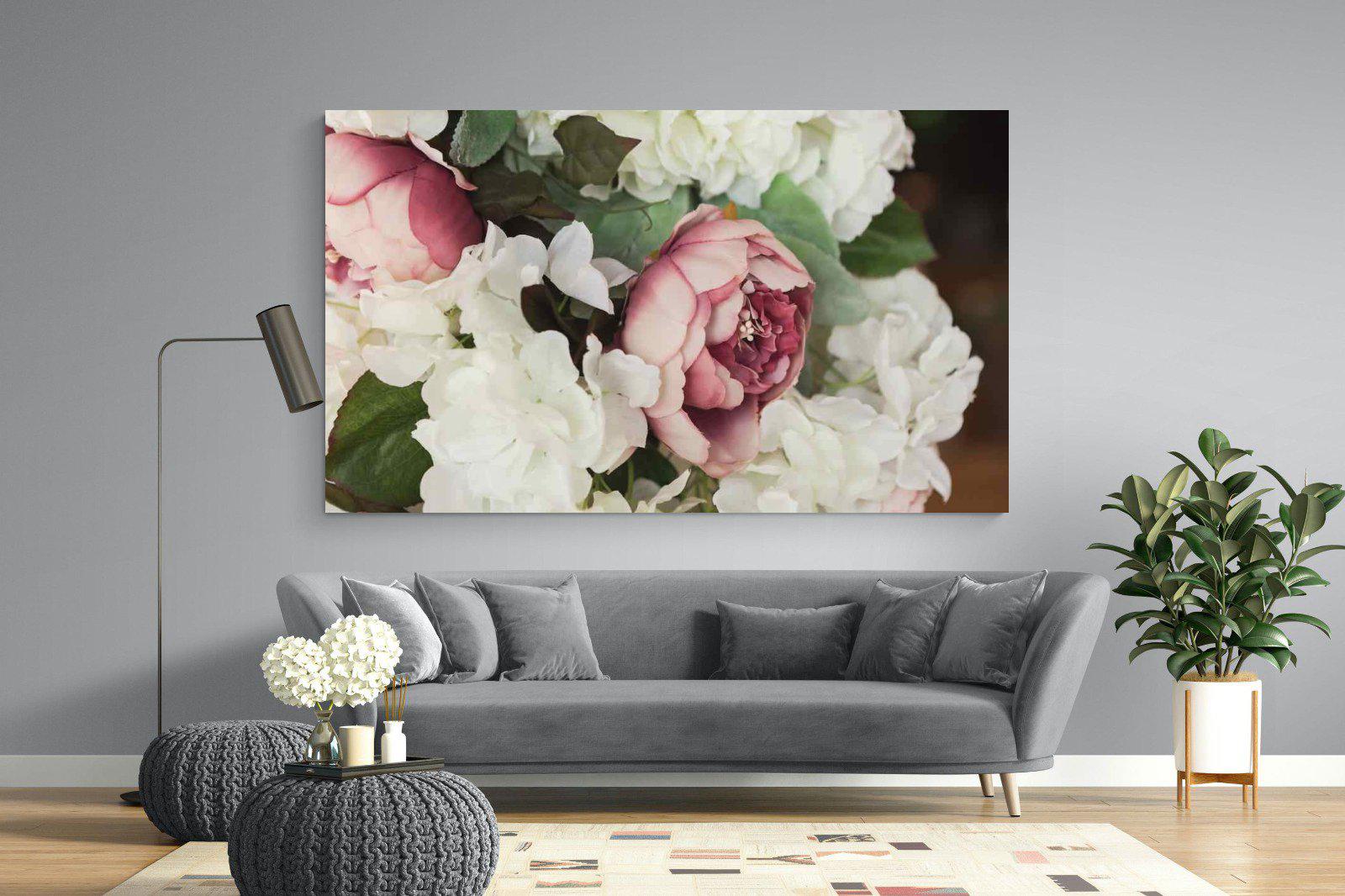 Bouquet-Wall_Art-220 x 130cm-Mounted Canvas-No Frame-Pixalot