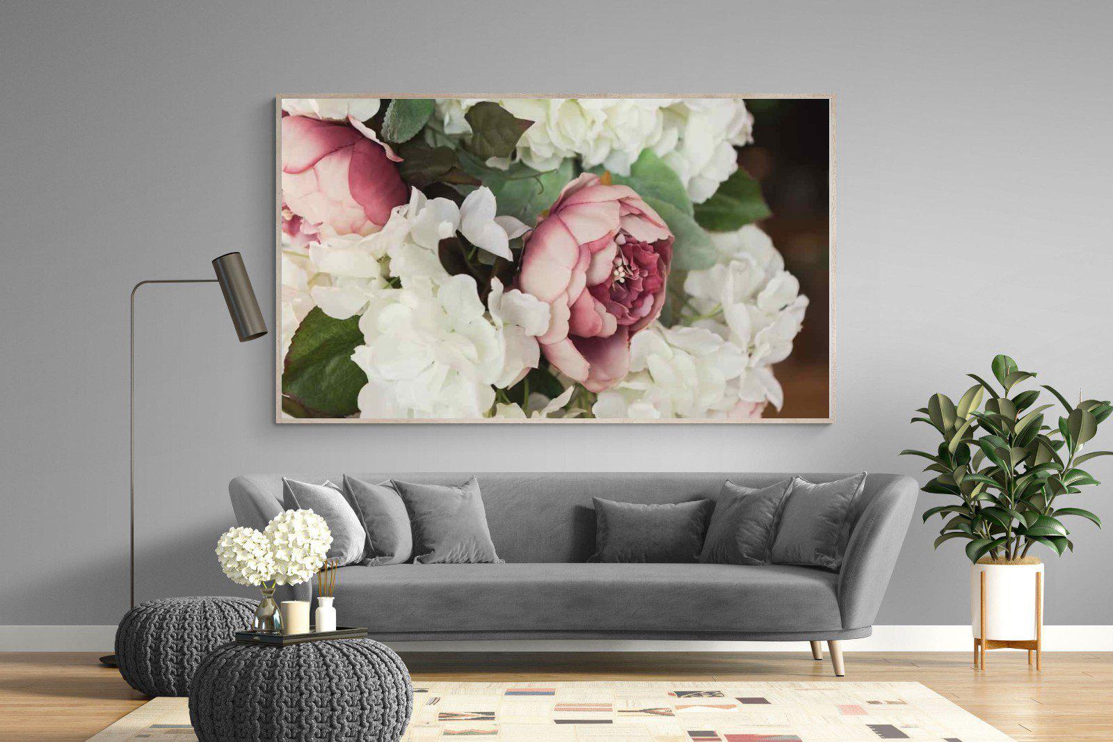 Bouquet-Wall_Art-220 x 130cm-Mounted Canvas-Wood-Pixalot
