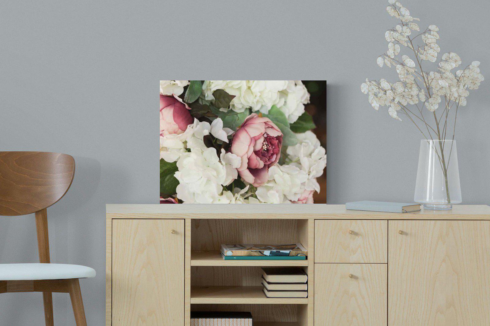 Bouquet-Wall_Art-60 x 45cm-Mounted Canvas-No Frame-Pixalot