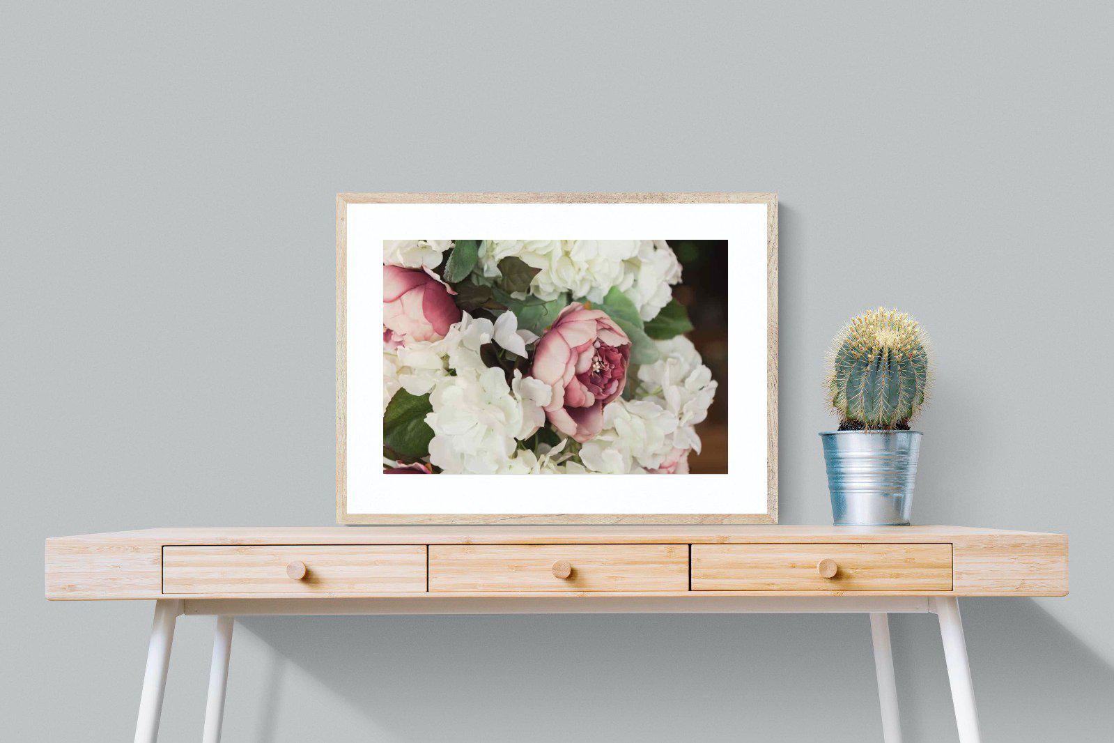 Bouquet-Wall_Art-80 x 60cm-Framed Print-Wood-Pixalot