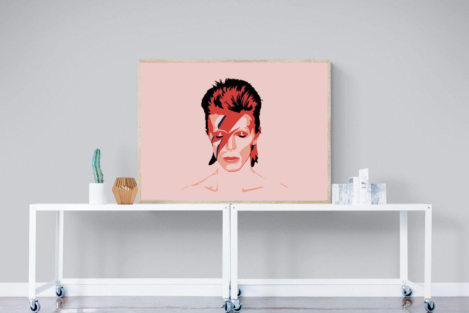 Bowie-Wall_Art-120 x 90cm-Mounted Canvas-Wood-Pixalot