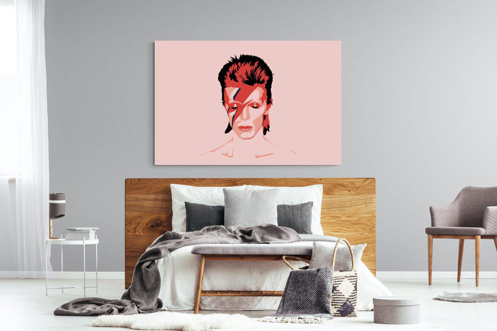 Bowie-Wall_Art-150 x 100cm-Mounted Canvas-No Frame-Pixalot
