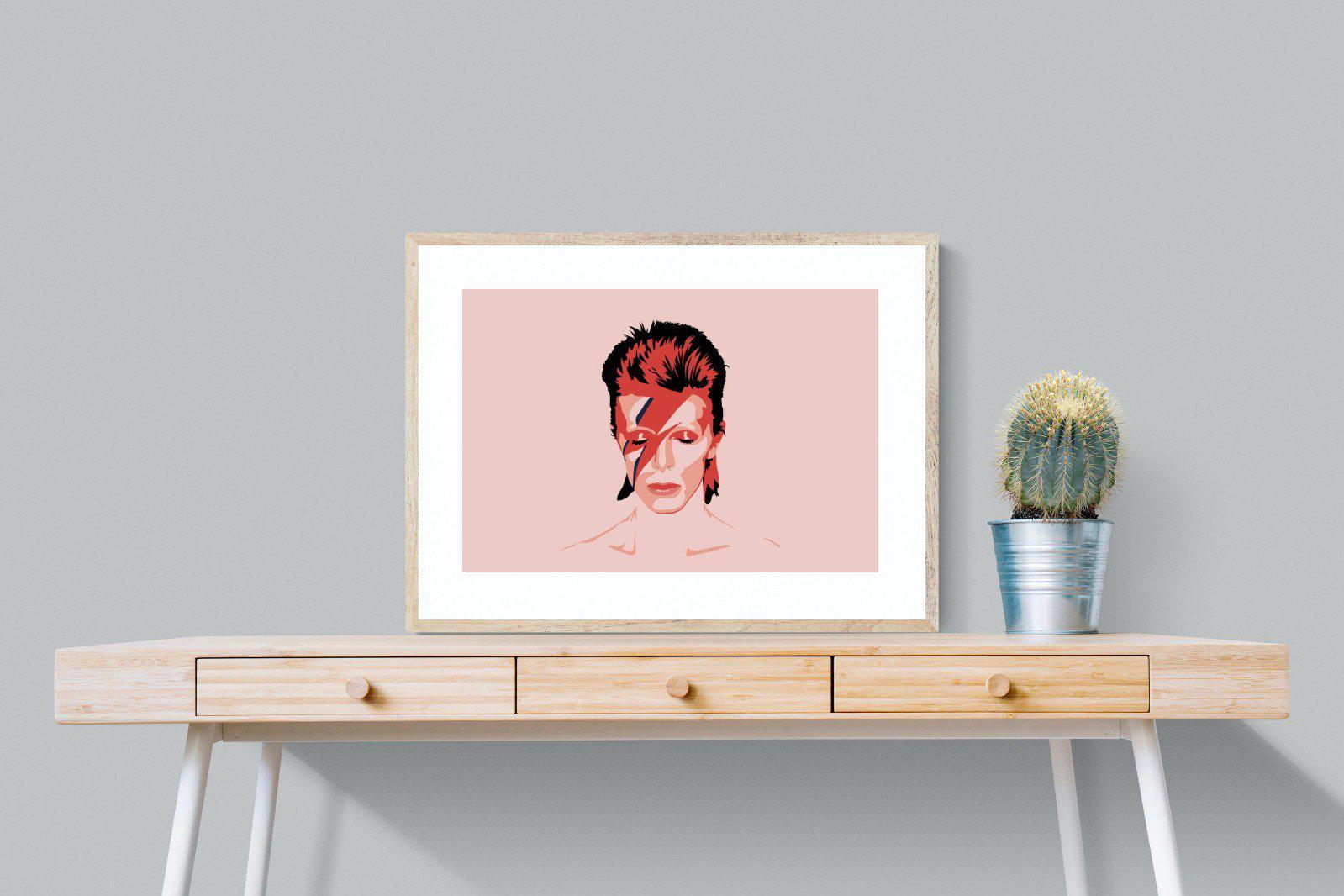 Bowie-Wall_Art-80 x 60cm-Framed Print-Wood-Pixalot