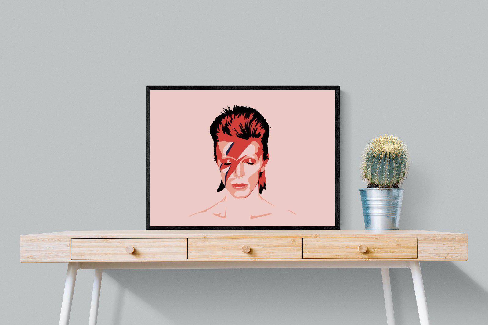 Bowie-Wall_Art-80 x 60cm-Mounted Canvas-Black-Pixalot