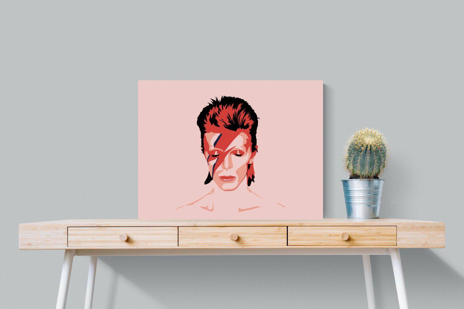 Bowie-Wall_Art-80 x 60cm-Mounted Canvas-No Frame-Pixalot