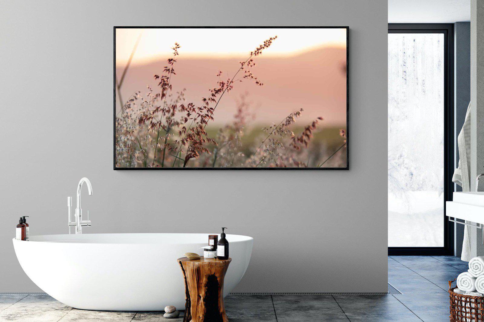 Breezy-Wall_Art-180 x 110cm-Mounted Canvas-Black-Pixalot