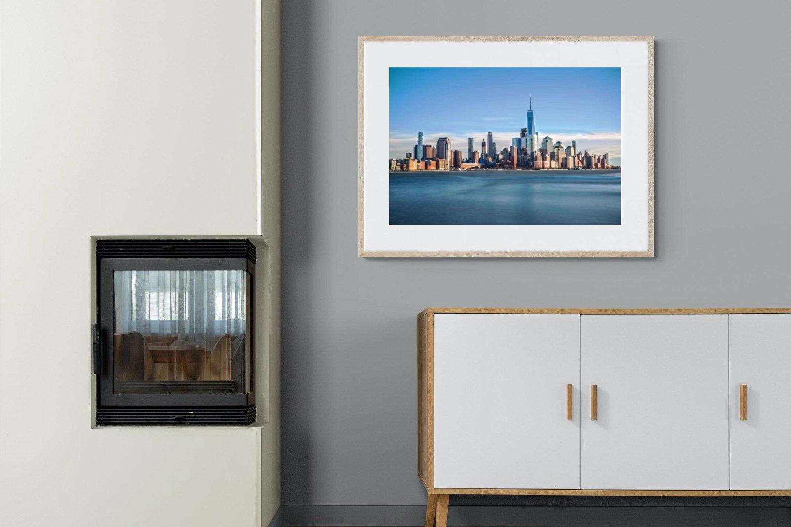 Brooklyn-Wall_Art-100 x 75cm-Framed Print-Wood-Pixalot