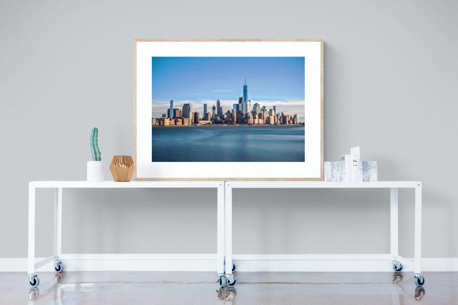 Brooklyn-Wall_Art-120 x 90cm-Framed Print-Wood-Pixalot