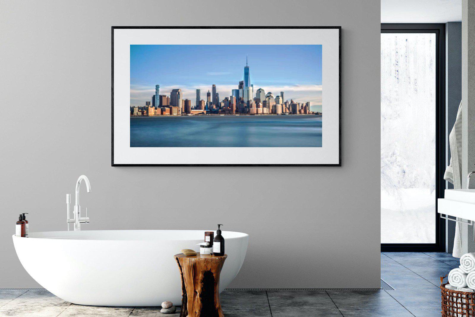 Brooklyn-Wall_Art-180 x 110cm-Framed Print-Black-Pixalot