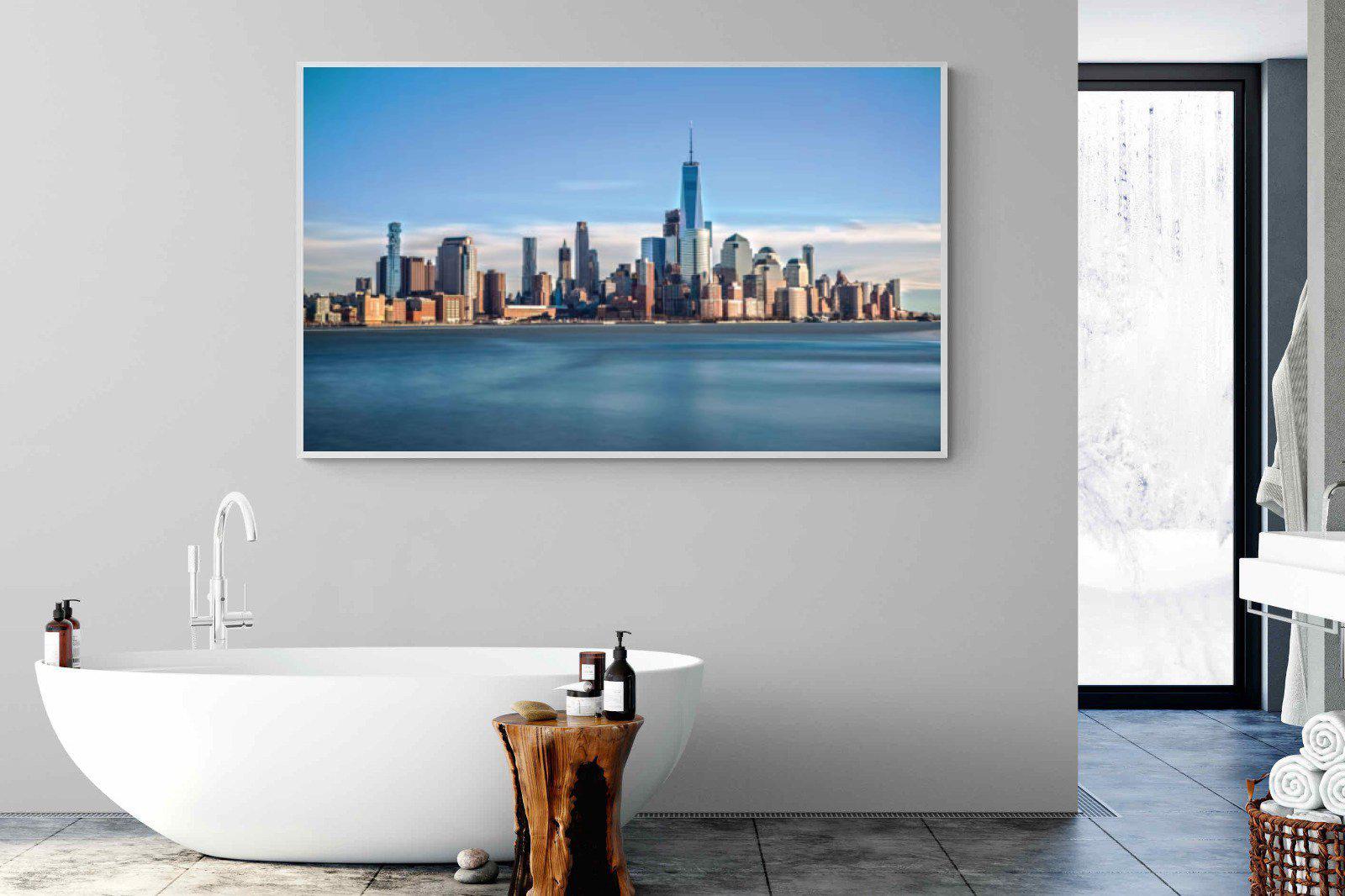 Brooklyn-Wall_Art-180 x 110cm-Mounted Canvas-White-Pixalot