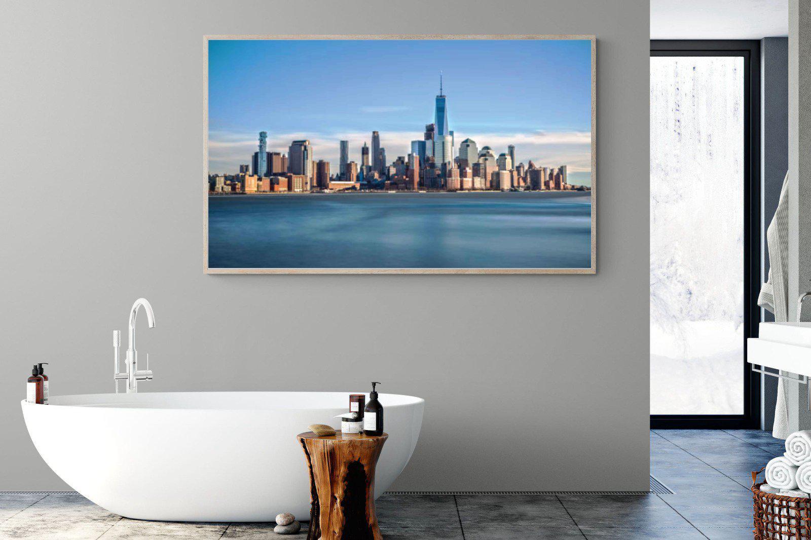 Brooklyn-Wall_Art-180 x 110cm-Mounted Canvas-Wood-Pixalot