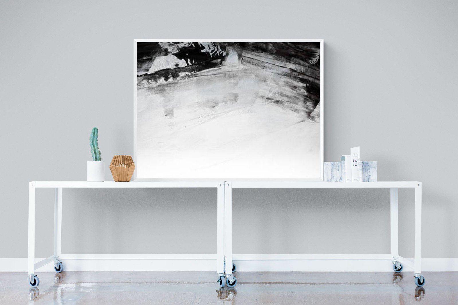 Brush Strokes-Wall_Art-120 x 90cm-Mounted Canvas-White-Pixalot