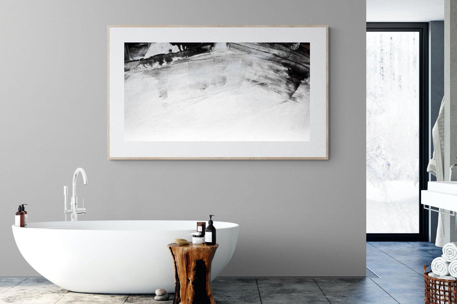 Brush Strokes-Wall_Art-180 x 110cm-Framed Print-Wood-Pixalot