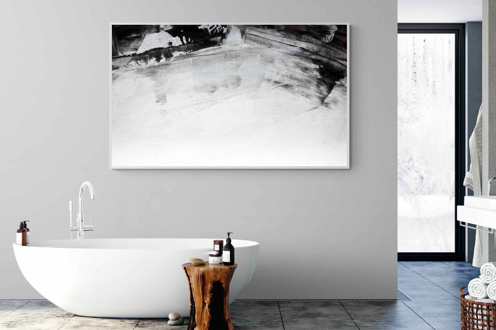 Brush Strokes-Wall_Art-180 x 110cm-Mounted Canvas-White-Pixalot