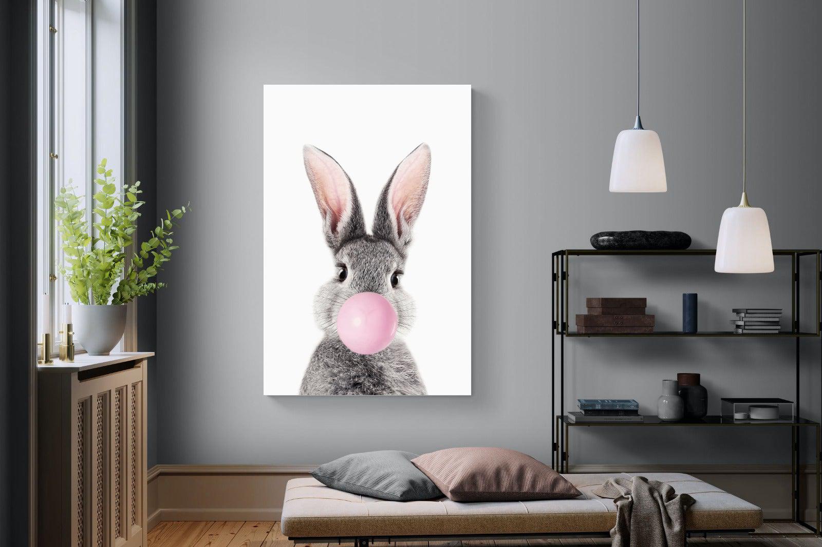 Bubblegum Bunny-Wall_Art-Pixalot