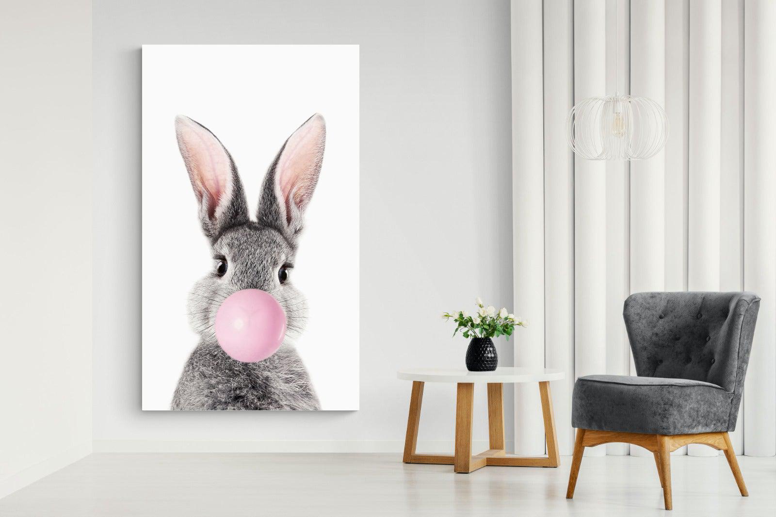 Bubblegum Bunny-Wall_Art-Pixalot