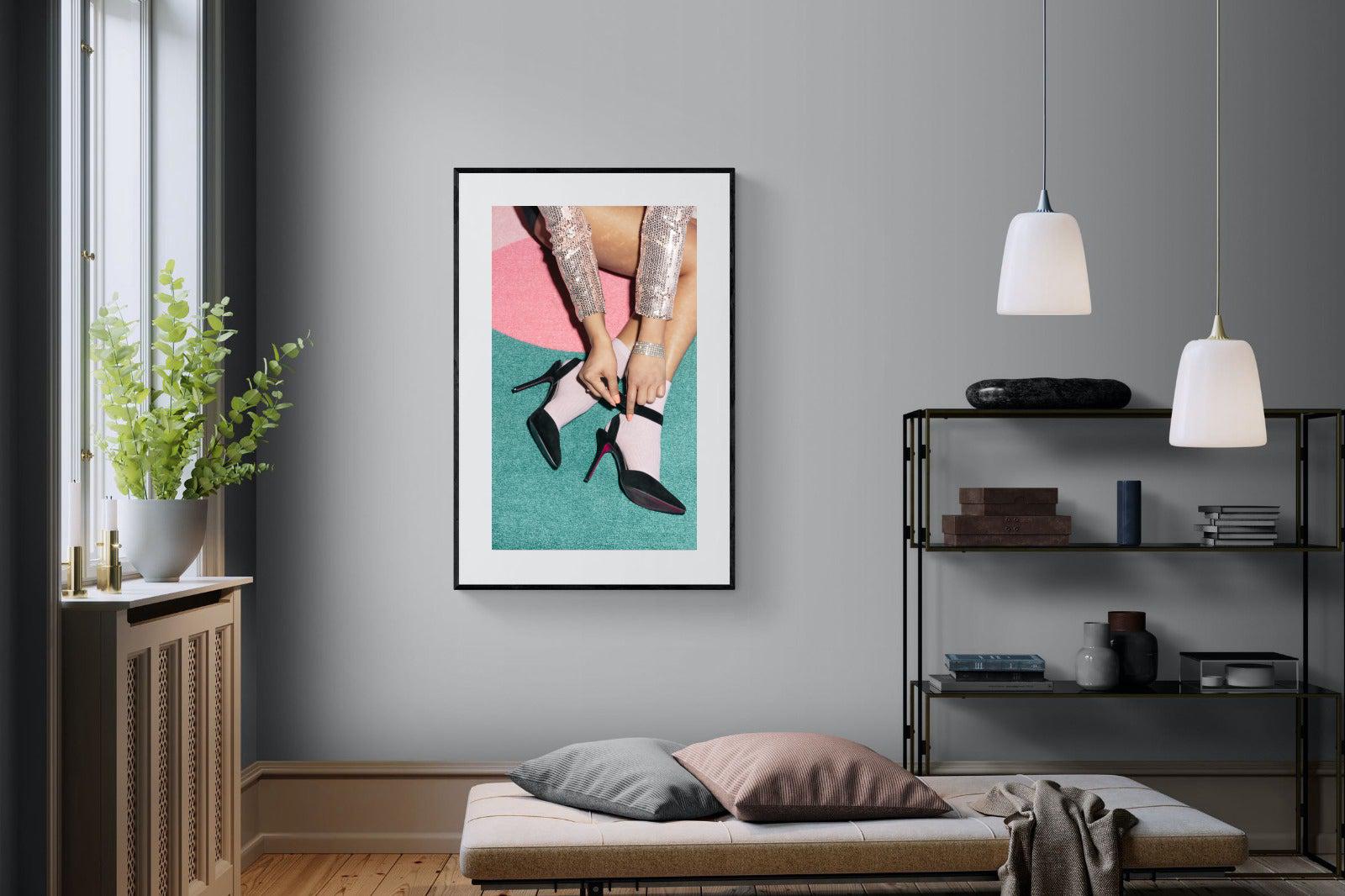 Buckle Up-Wall_Art-100 x 150cm-Framed Print-Black-Pixalot
