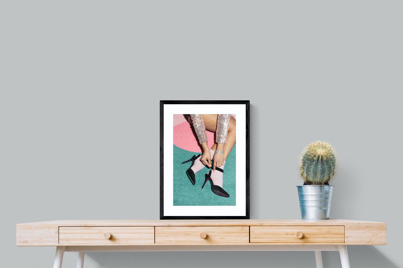 Buckle Up-Wall_Art-45 x 60cm-Framed Print-Black-Pixalot