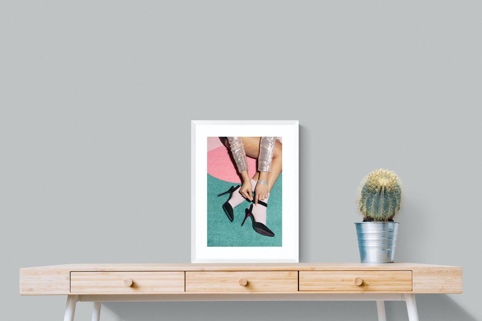 Buckle Up-Wall_Art-45 x 60cm-Framed Print-White-Pixalot