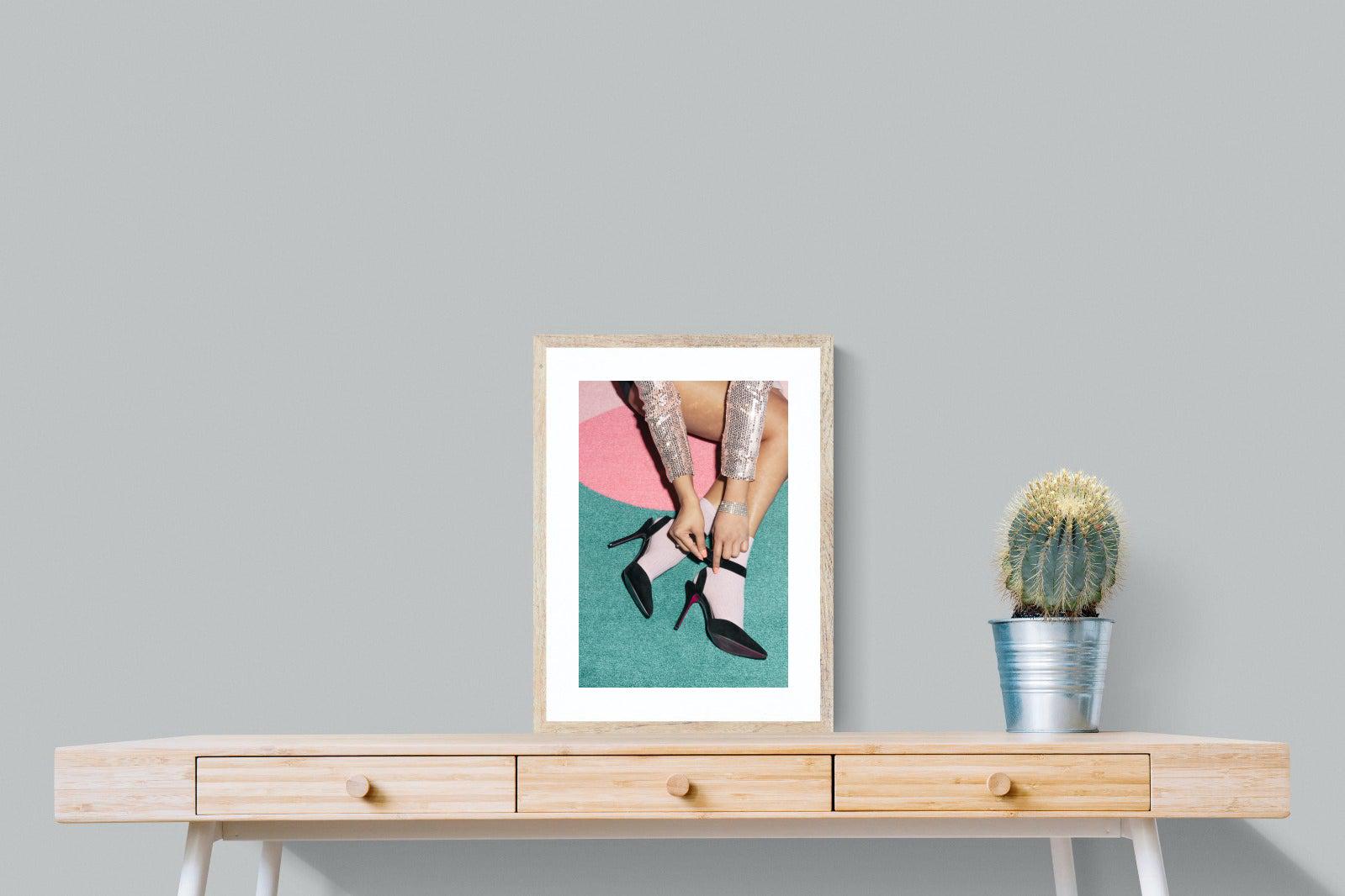 Buckle Up-Wall_Art-45 x 60cm-Framed Print-Wood-Pixalot