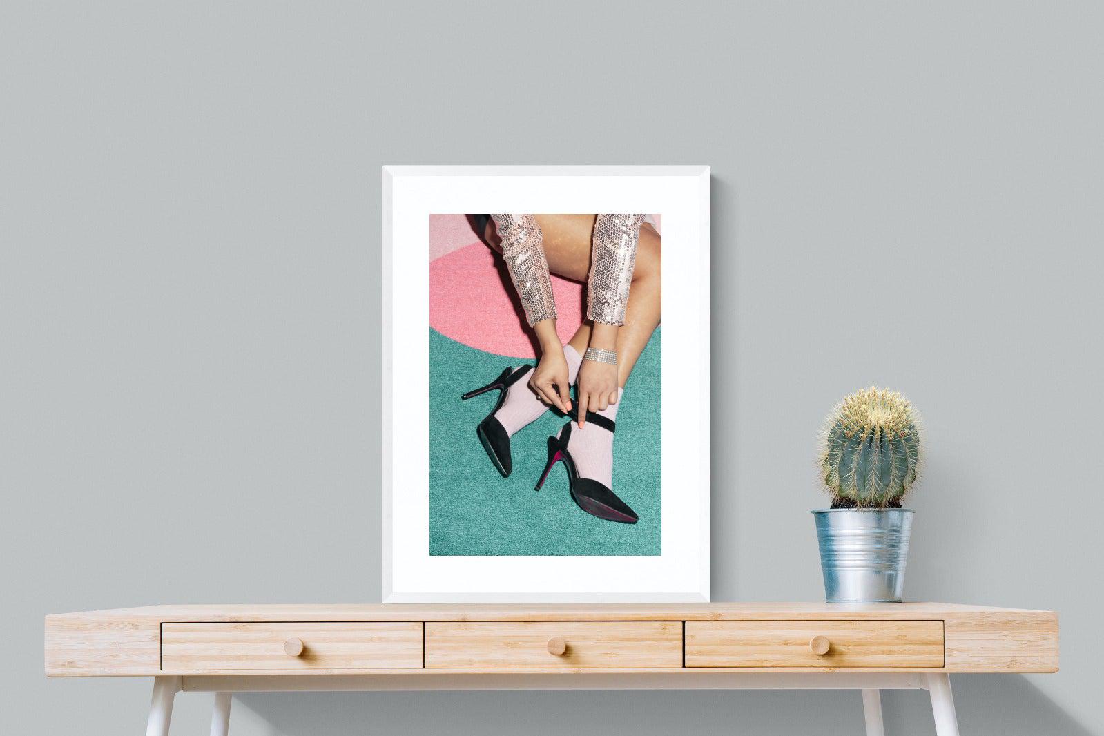 Buckle Up-Wall_Art-60 x 80cm-Framed Print-White-Pixalot