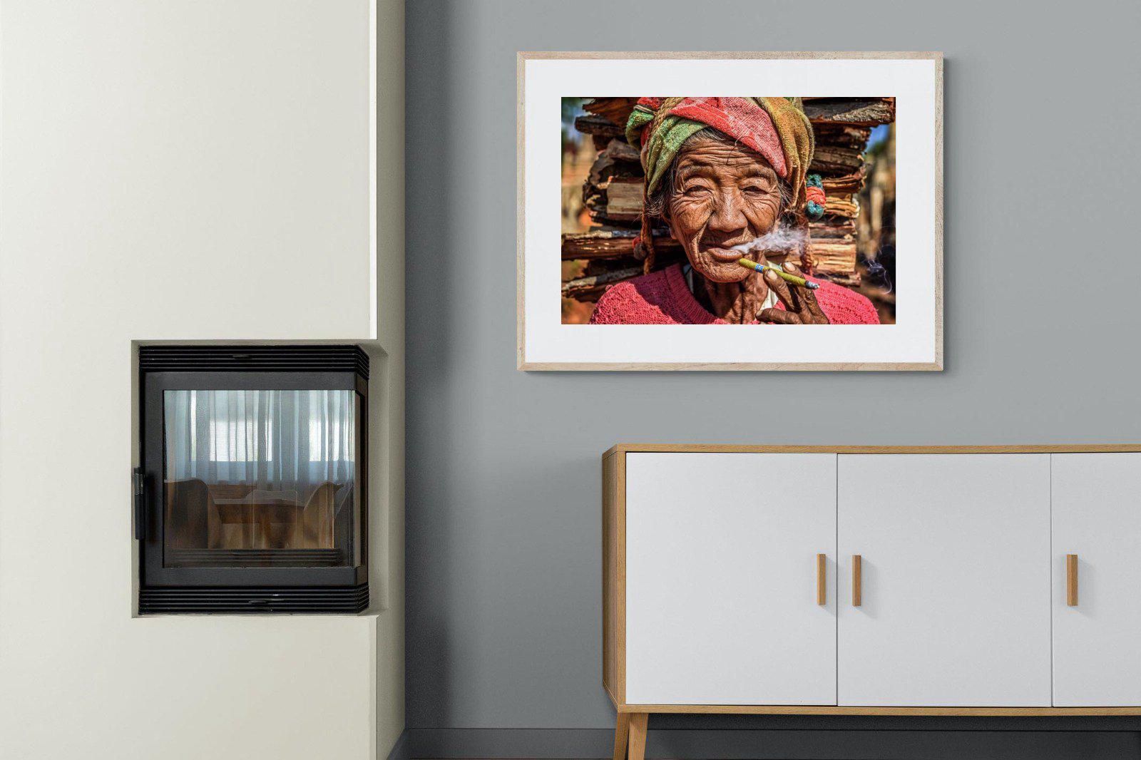 Burma-Wall_Art-100 x 75cm-Framed Print-Wood-Pixalot