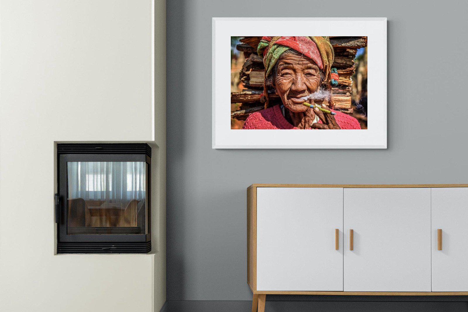 Burma-Wall_Art-100 x 75cm-Framed Print-White-Pixalot
