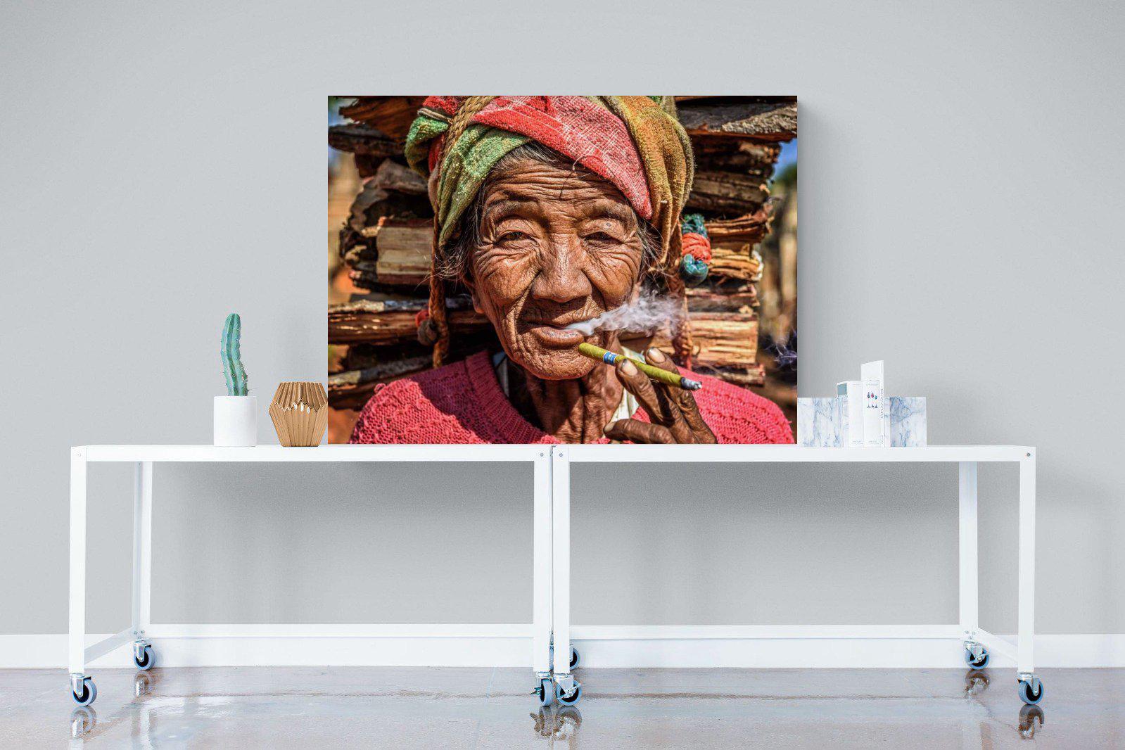Burma-Wall_Art-120 x 90cm-Mounted Canvas-No Frame-Pixalot