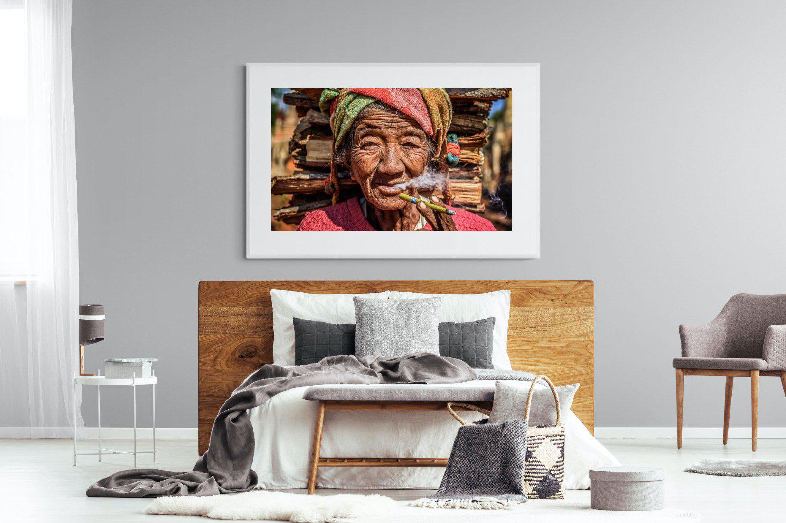 Burma-Wall_Art-150 x 100cm-Framed Print-White-Pixalot