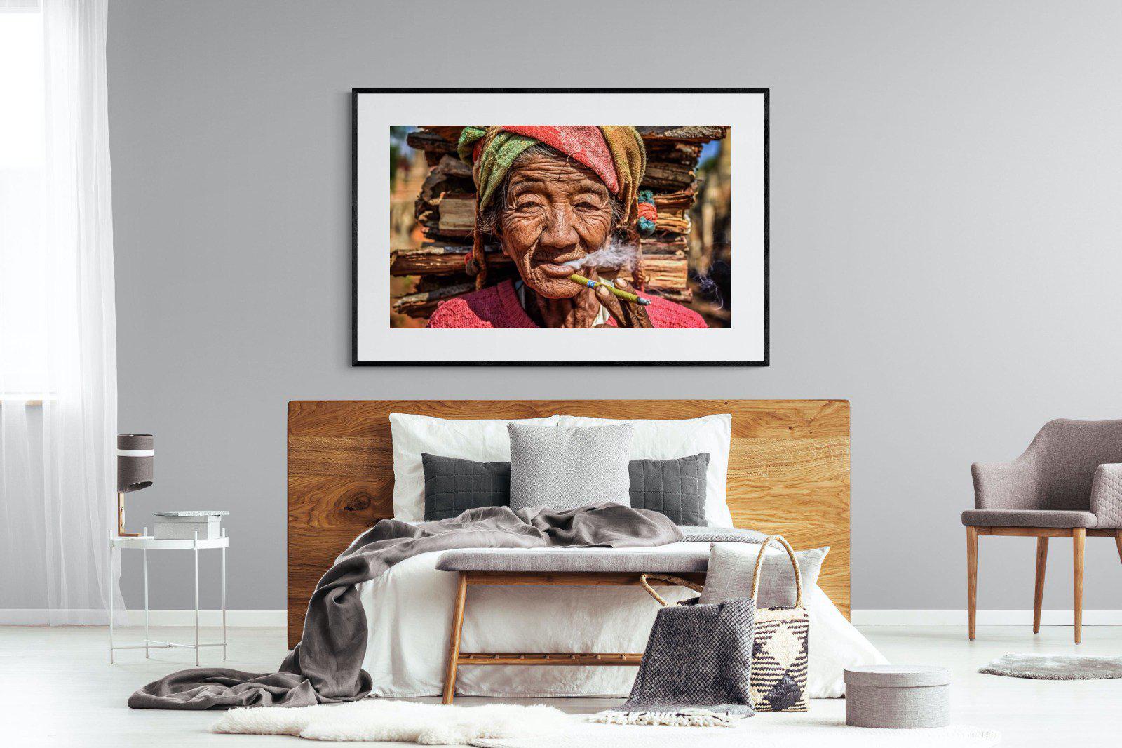 Burma-Wall_Art-150 x 100cm-Framed Print-Black-Pixalot