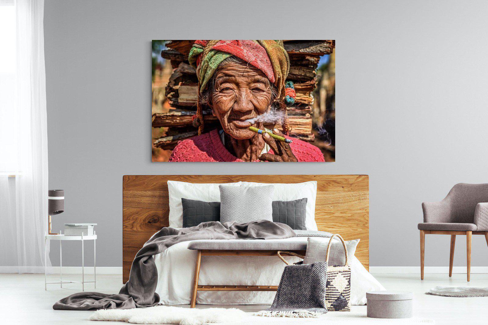 Burma-Wall_Art-150 x 100cm-Mounted Canvas-No Frame-Pixalot