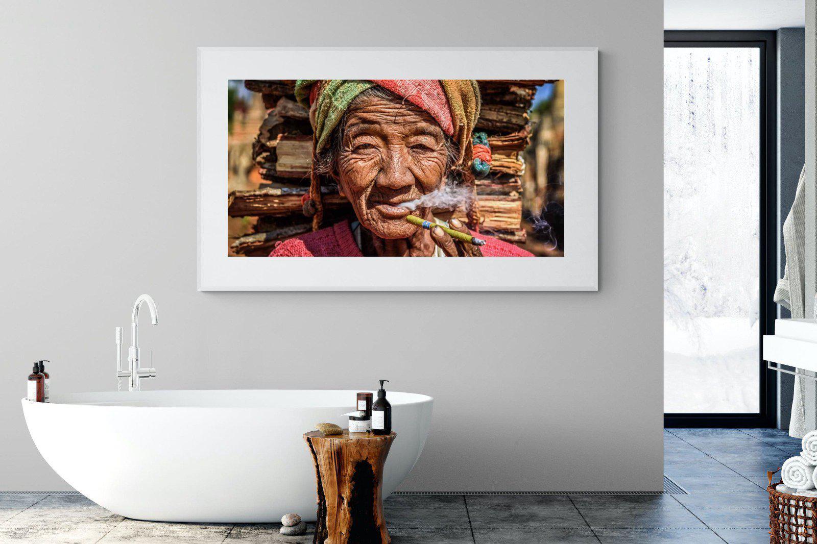 Burma-Wall_Art-180 x 110cm-Framed Print-White-Pixalot