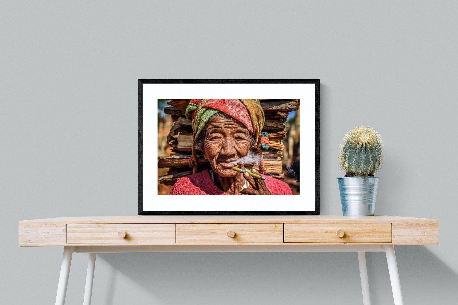Burma-Wall_Art-80 x 60cm-Framed Print-Black-Pixalot