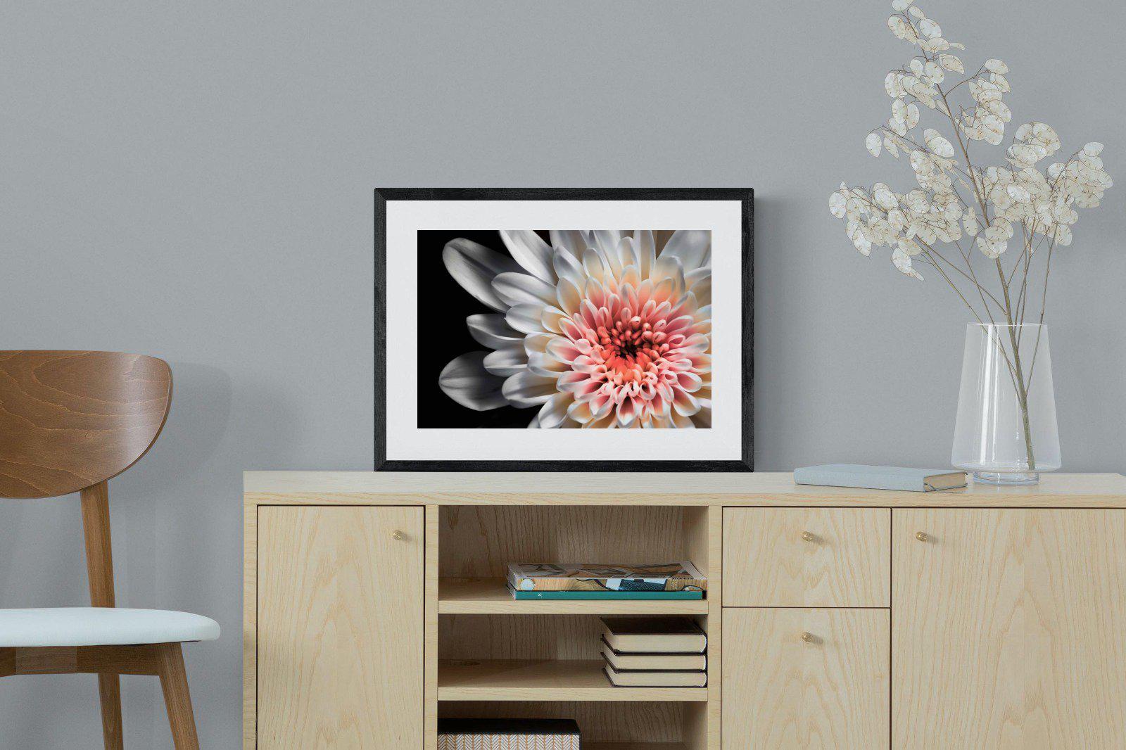Burst-Wall_Art-60 x 45cm-Framed Print-Black-Pixalot