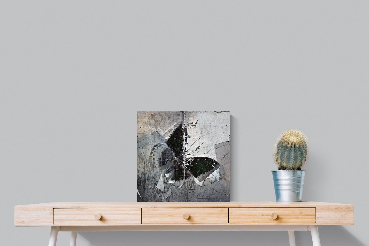 Butterfly Art-Wall_Art-50 x 50cm-Mounted Canvas-No Frame-Pixalot