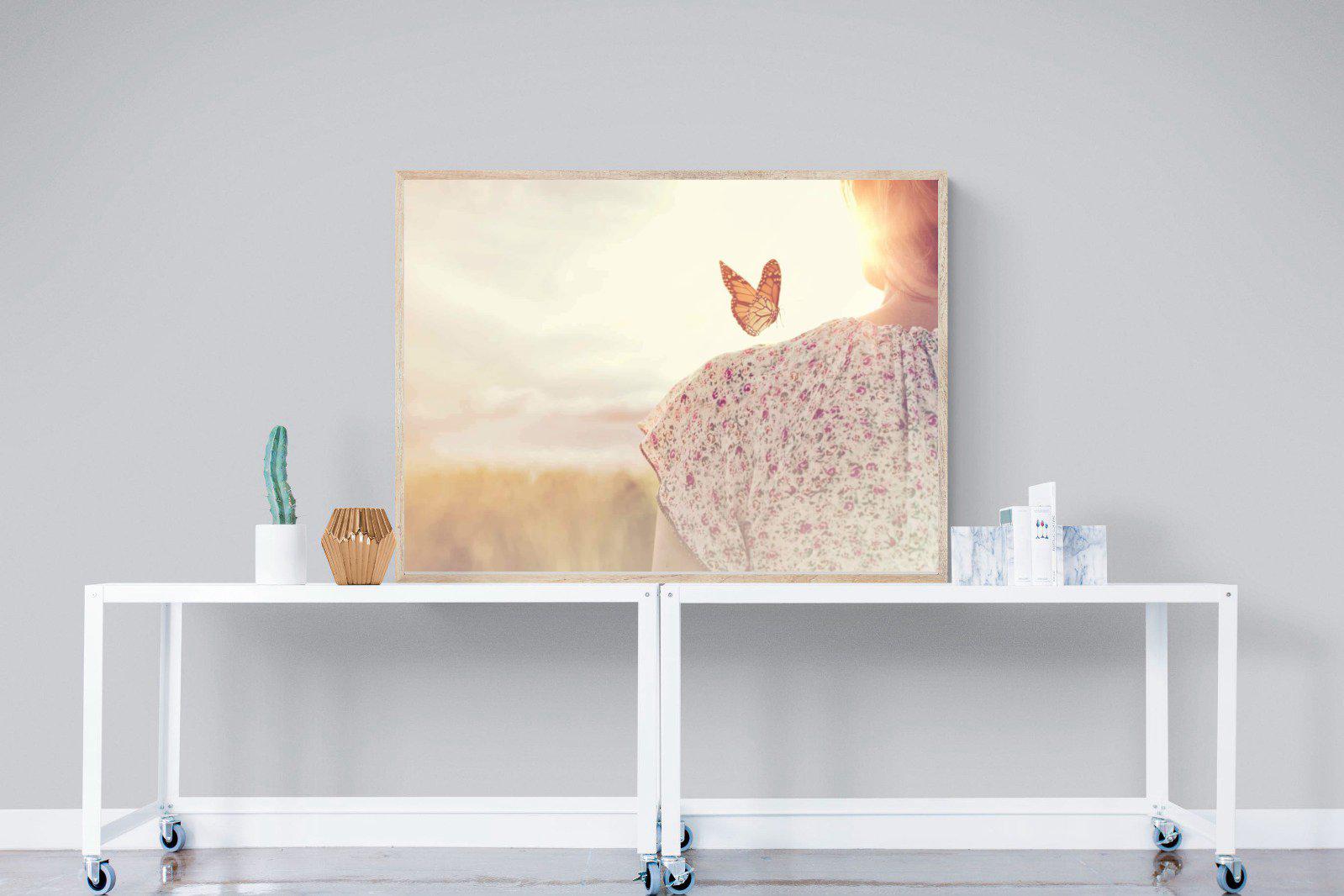 Butterfly-Wall_Art-120 x 90cm-Mounted Canvas-Wood-Pixalot