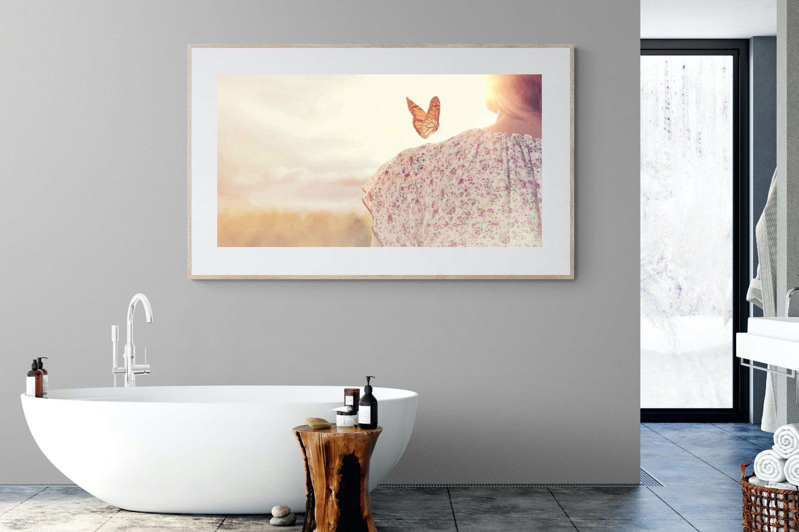 Butterfly-Wall_Art-180 x 110cm-Framed Print-Wood-Pixalot