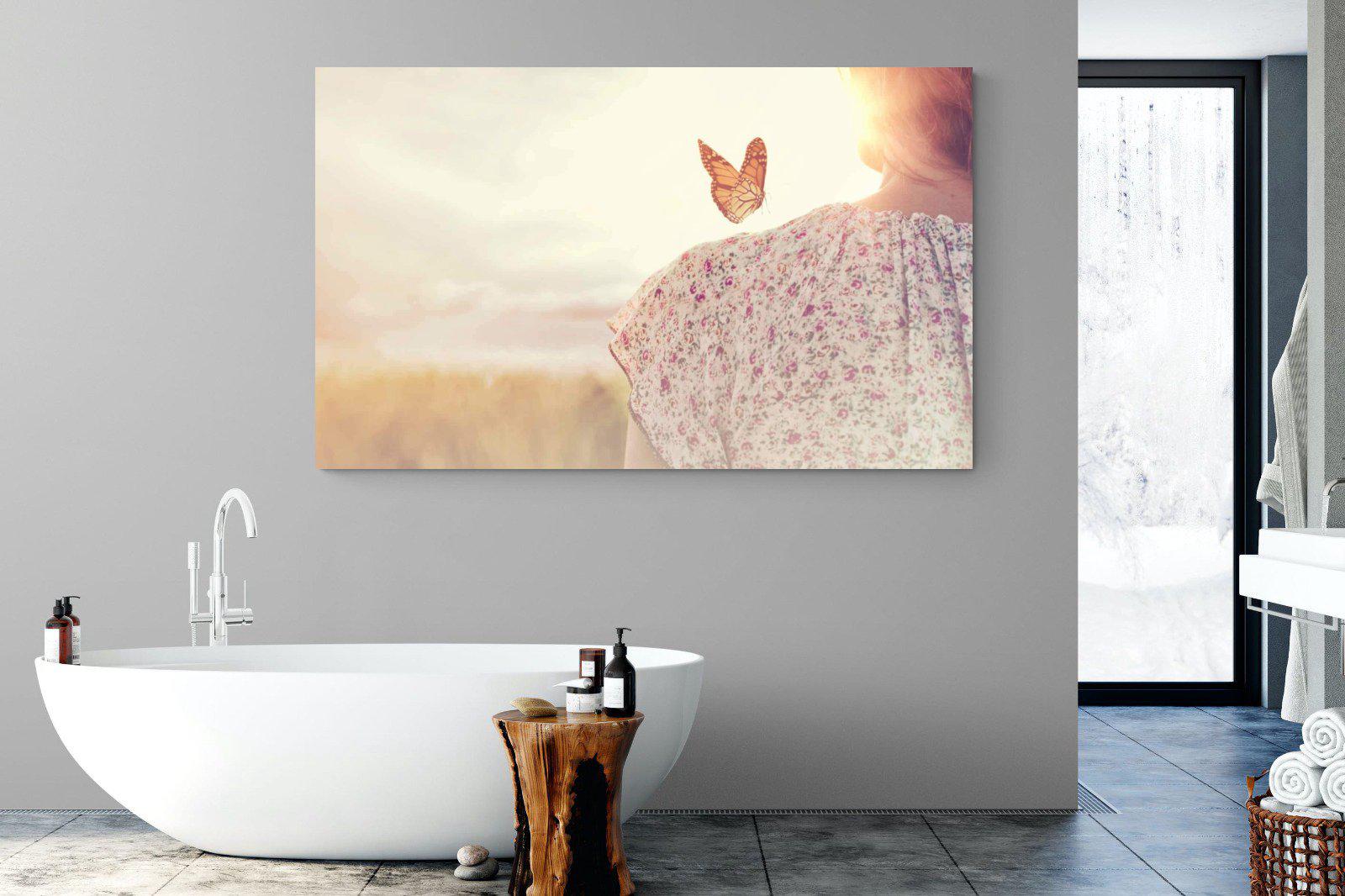 Butterfly-Wall_Art-180 x 110cm-Mounted Canvas-No Frame-Pixalot