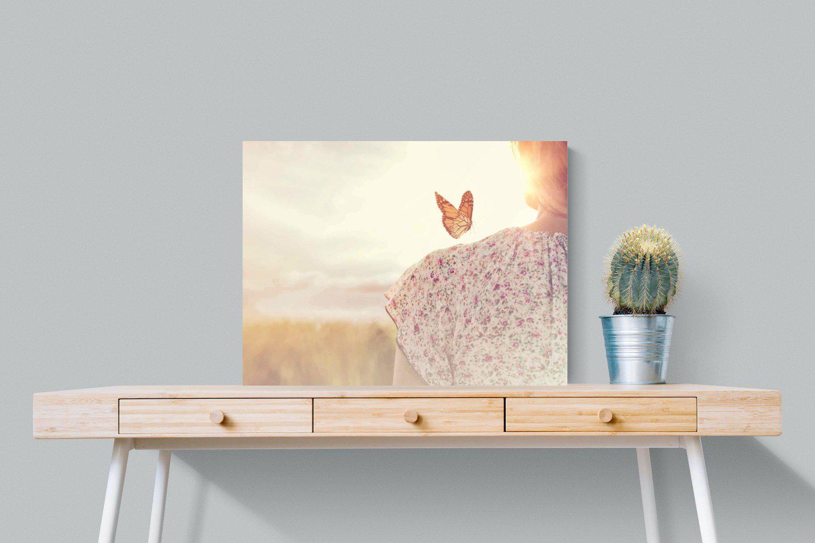 Butterfly-Wall_Art-80 x 60cm-Mounted Canvas-No Frame-Pixalot