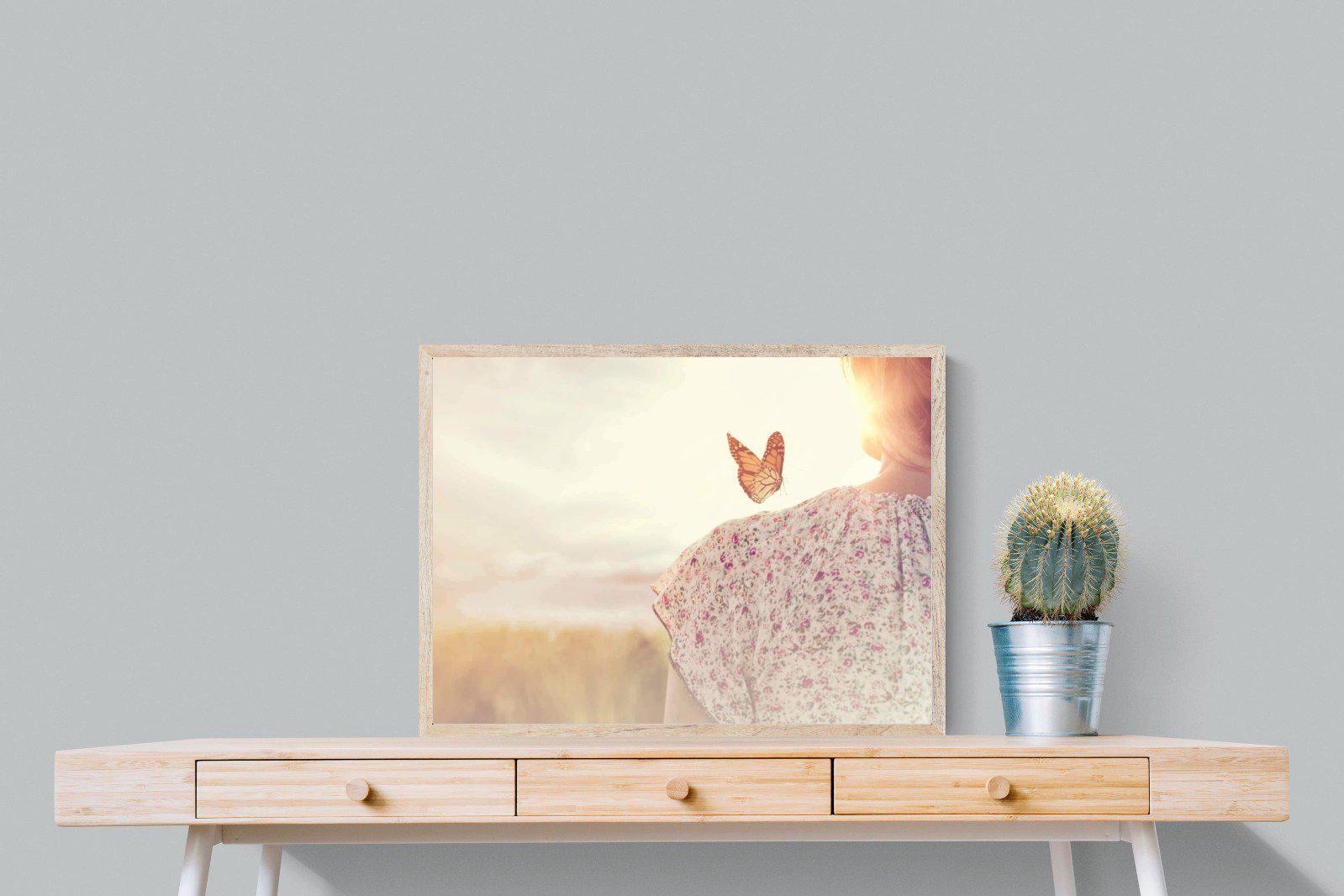 Butterfly-Wall_Art-80 x 60cm-Mounted Canvas-Wood-Pixalot